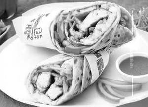 Dubble Egg Double Chicken Roll