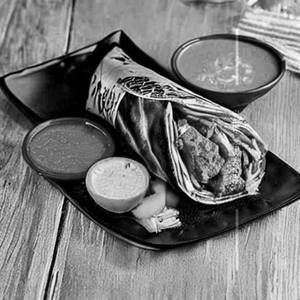 Tongue Roast Kathi Roll