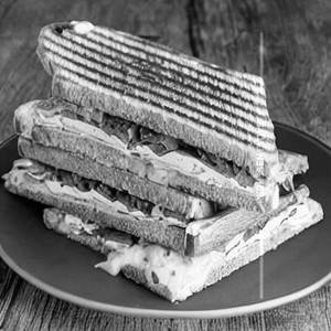 Omelette sandwich