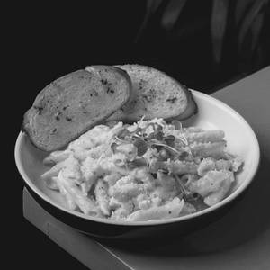 Mushroom Alfredo Pasta