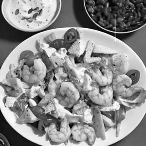 Prawns Mayonnaise Salad