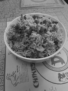 Chicken Burnt Chilly Garlic Fried Rice