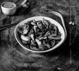 Stir Fried Veggies In Black Bean Sauce