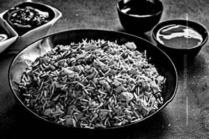 Schezwan Chicken Fried Rice