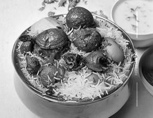 Kaju Mushroom Biryani Full