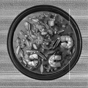 Prawns Manchurian Rice