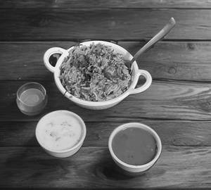 Hyderabadi chicken dum biryani