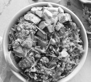Mexican Rice Chicken Bowl