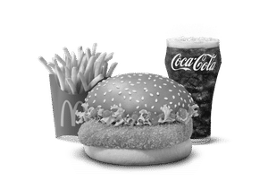Korean Mc Spicy Paneer Burger Combo (M)