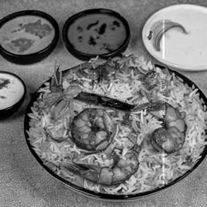 Prawns Hyderbadi Biryani