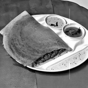 Cheese Palak Sada Dosa