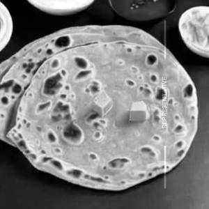 Butter Pudina Paratha 