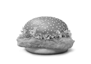 Korean Mc Spicy Chicken Burger