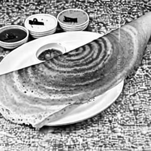 Butter Schezwan Sada Dosa
