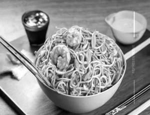 Prawns Mongolian Noodles