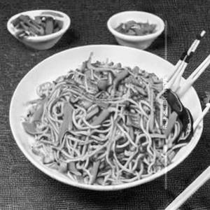 Veg Mushroom Noodles
