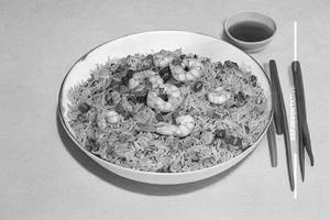 Prawns Garlic Fried Rice