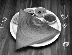 Butter Onion Rava Masala Dosa