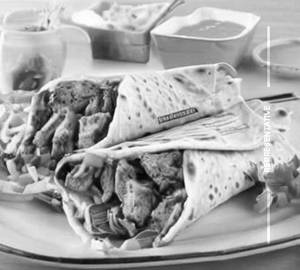 Schezwan Chicken Wrap