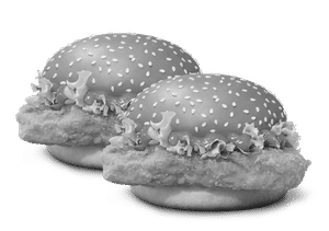 2 Korean Mc Spicy Chicken Burger
