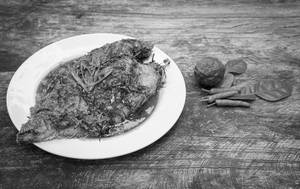 Fish Kalia Fry - Tilapia [jilapi] Fish Fry - 1pc