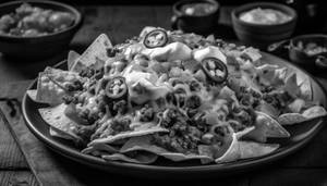 Smokey Barbeque Chicken Nachos