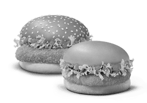 Korean Mc Aloo Tikki Burger + Korean Mc Spicy Paneer Burger