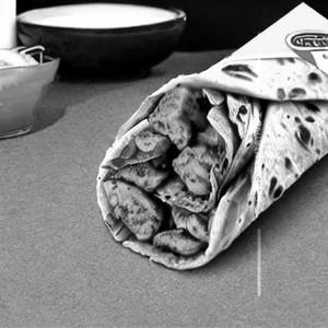 Qduba Spl. Chicken Wrap