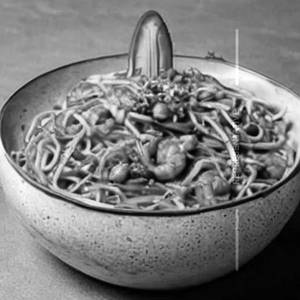 Prawns Schezwan Noodles