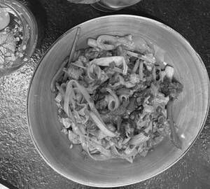 Japanese Yaki Udon Noodles