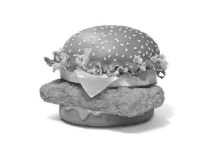 Korean Mc Spicy Premium Chicken Burger.