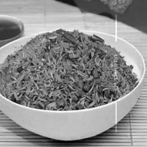 Burnt Schezwan Gar Fried Rice