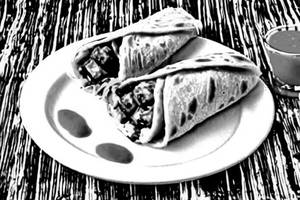 Cheese paneer roll
