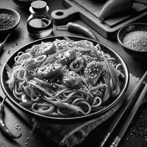Non Veg Schezwan Noodles