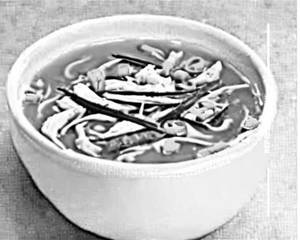 Chicken lung fung soup