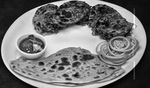 Mutton Kebab Paratha