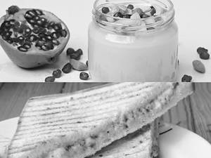 Veg Classic Sandwich And Fruit Custard Mini