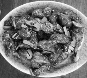 Chilli chicken dry