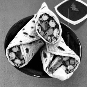 Jumbo Veg Kathi Roll
