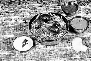 Mushroom Biryani