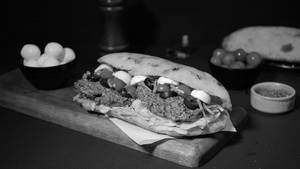 Pesto Chicken Sourdough Sandwich