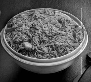 Chicken singapore rice