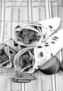 Paneer wrap