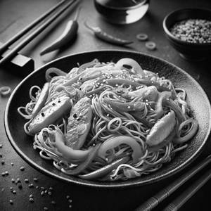 Non Veg Haka Noodles