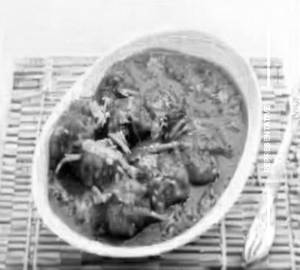 Chicken manchurian [gravy]