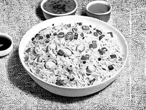 Egg fried rice