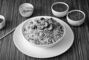 Mushroom fried rice
