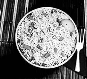 Egg fried rice