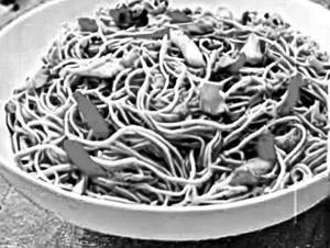 Chicken noodles