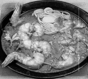 Chilli prawn gravy